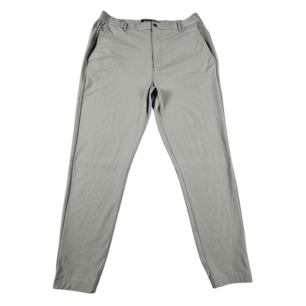 Cuts Pants Mens 2XL Olive Green Jogger Elastic Cuffs Belt Loops Tapered MB10057L